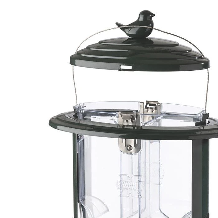 Squirrel-X LX1 Squirrel-Resistant Bird Feeder With Spring-Loaded Perches - 4.2 Lb - Image 3