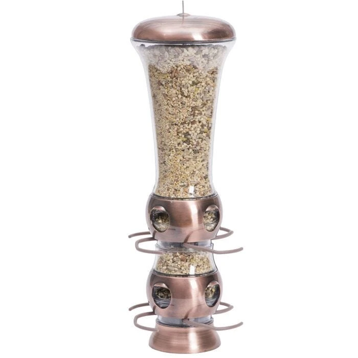 Perky-Pet® Copper Select-A-Bird Tube Feeder - Image 2