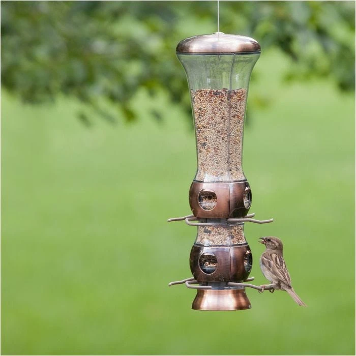 Perky-Pet® Copper Select-A-Bird Tube Feeder