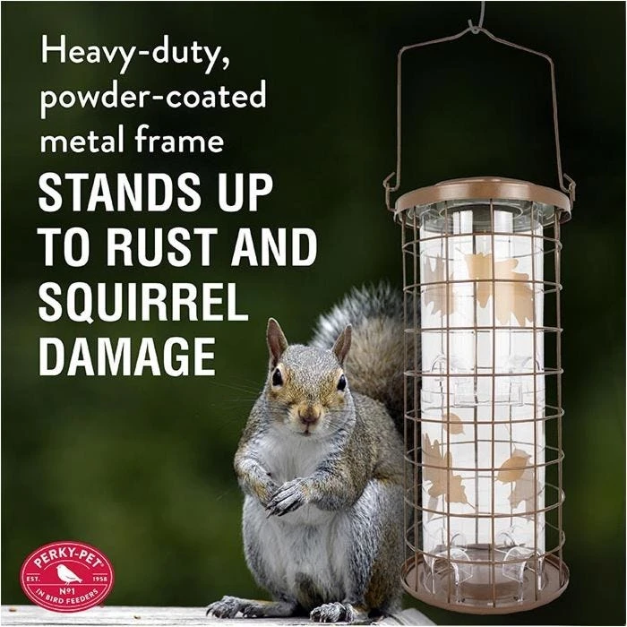 Perky-Pet® Brass Squirrel Stumper® Bird Feeder - Image 6