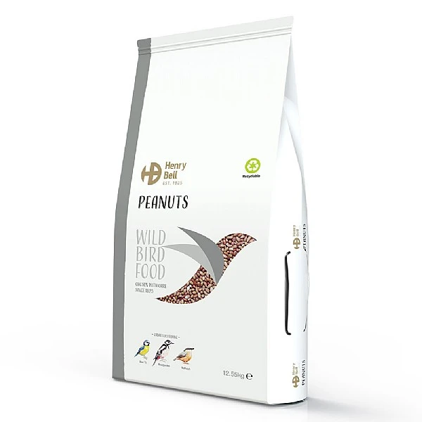 Henry Bell Peanuts For Wild Birds 12.55kg