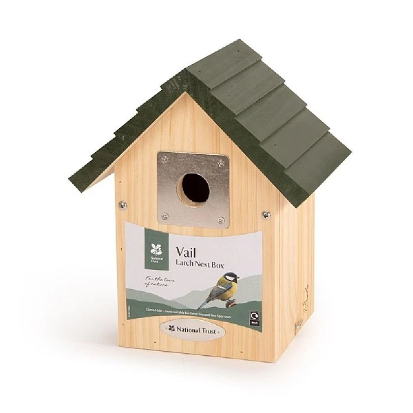 National Trust Vail Larch 32mm Nest Box - Image 2