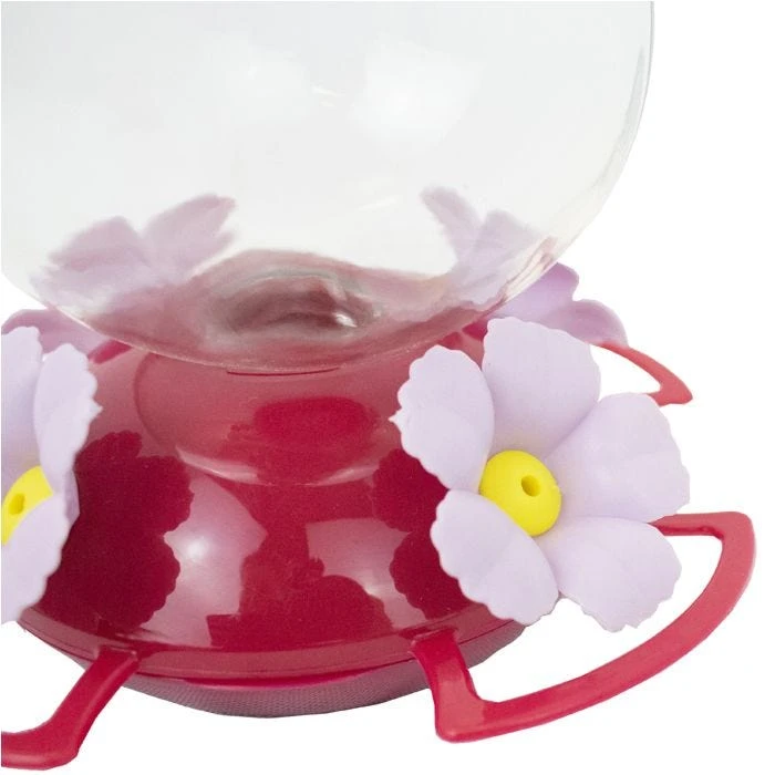 Perky-PetĀ® Pink Top-Fill Glass Hummingbird Feeder - Image 5