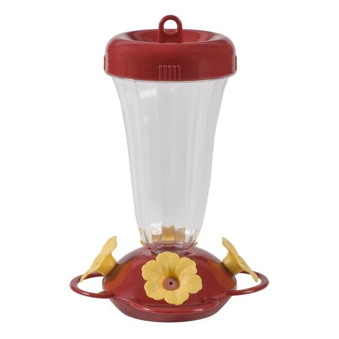 Perky-Pet® Yellow Petunia Top Fill Plastic Hummingbird Feeder - Image 3