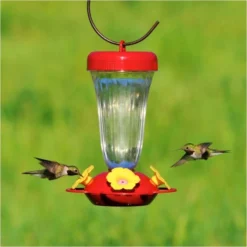 Perky-Pet® Yellow Petunia Top Fill Plastic Hummingbird Feeder