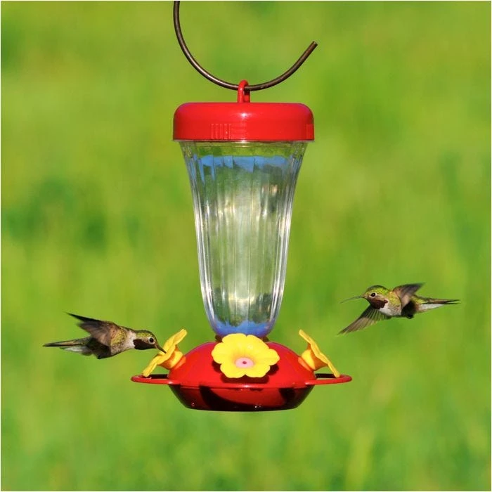Perky-Pet® Yellow Petunia Top Fill Plastic Hummingbird Feeder