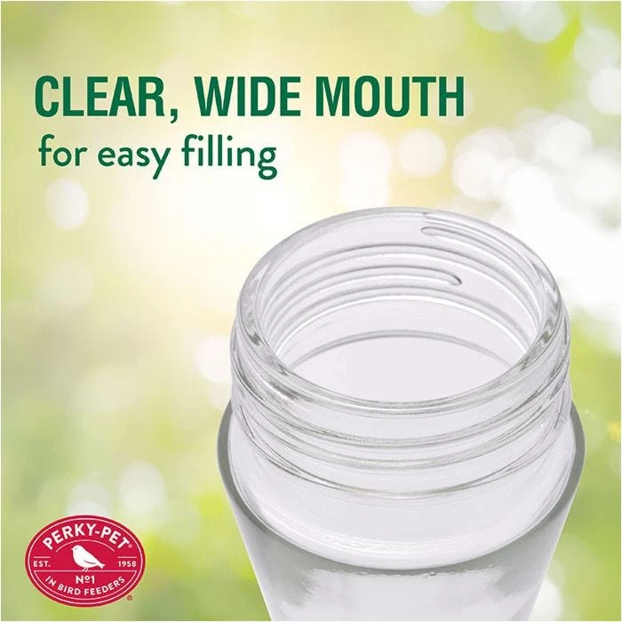 Perky-PetĀ® Pinch-Waist Glass Hummingbird Feeder - 8 Oz Nectar Capacity - Image 4