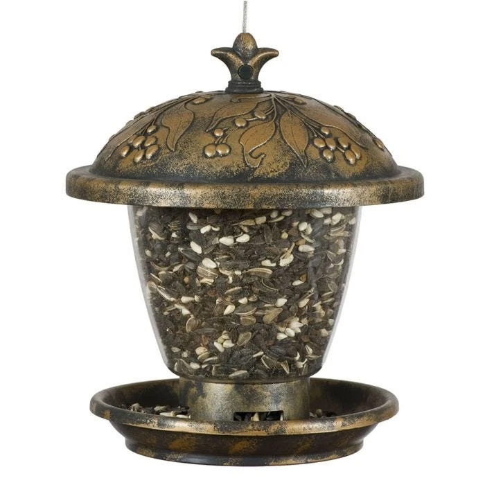 Perky-PetĀ® Holly Berry Gilded Chalet Wild Bird Feeder - Image 10