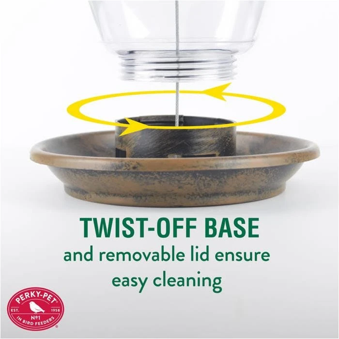 Perky-PetĀ® Holly Berry Gilded Chalet Wild Bird Feeder - Image 6