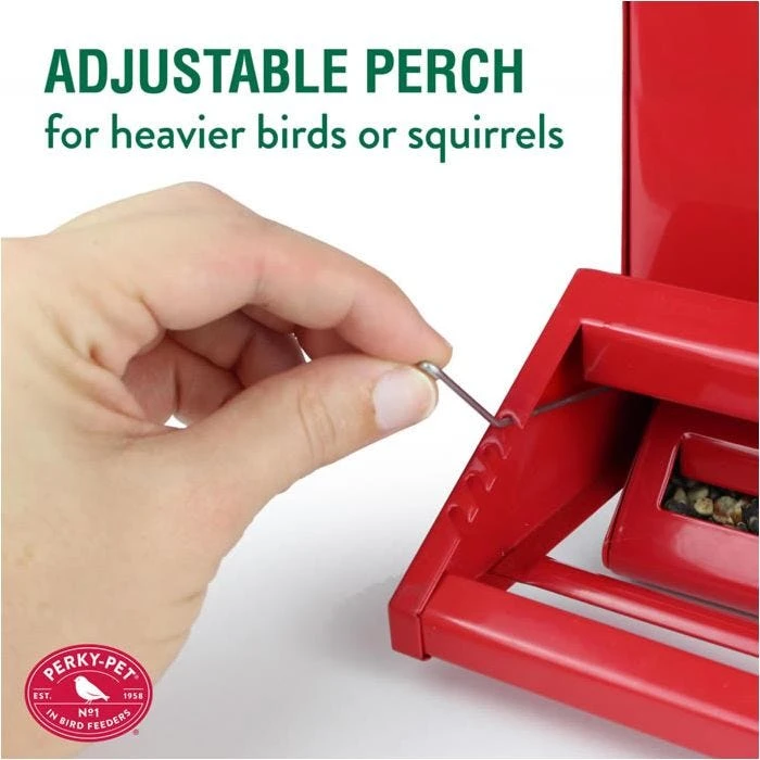 Perky-Pet® Squirrel-Be-Gone II Country House Wild Bird Feeder - Image 8