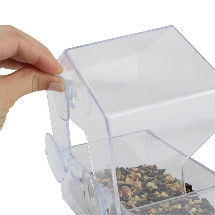 Perky-Pet® Window Bird Feeder - ½ Lb Seed Capacity - Image 12