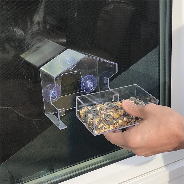 Perky-Pet® Window Bird Feeder - ½ Lb Seed Capacity - Image 15