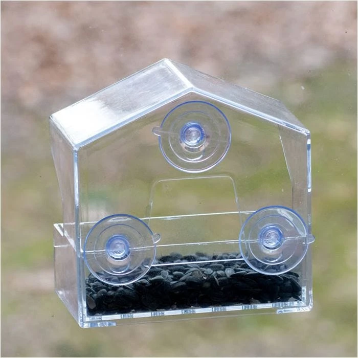 Perky-Pet® Window Bird Feeder - ½ Lb Seed Capacity - Image 14