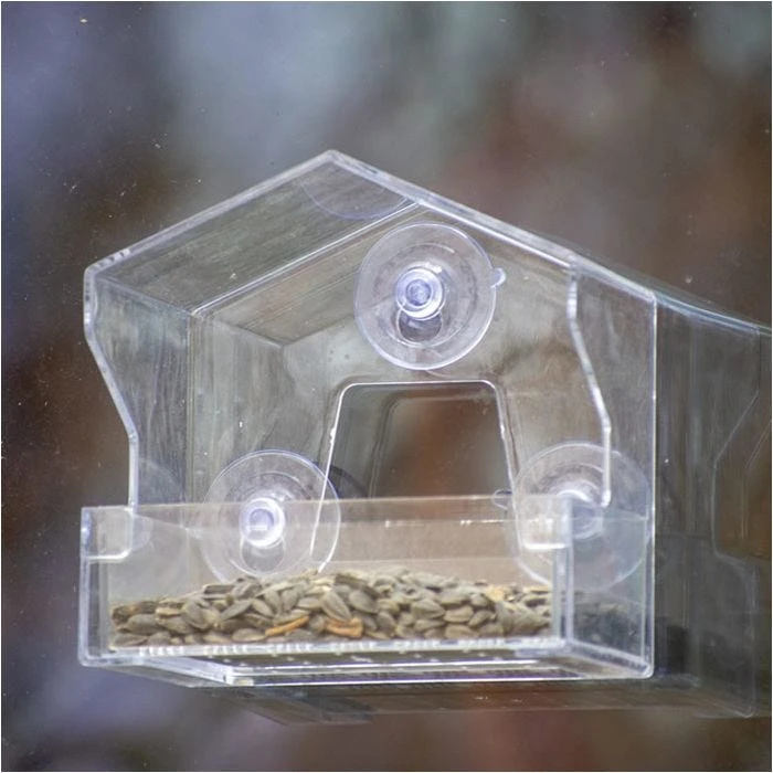 Perky-Pet® Window Bird Feeder - ½ Lb Seed Capacity - Image 13