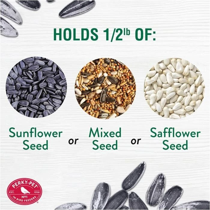 Perky-Pet® Window Bird Feeder - ½ Lb Seed Capacity - Image 8
