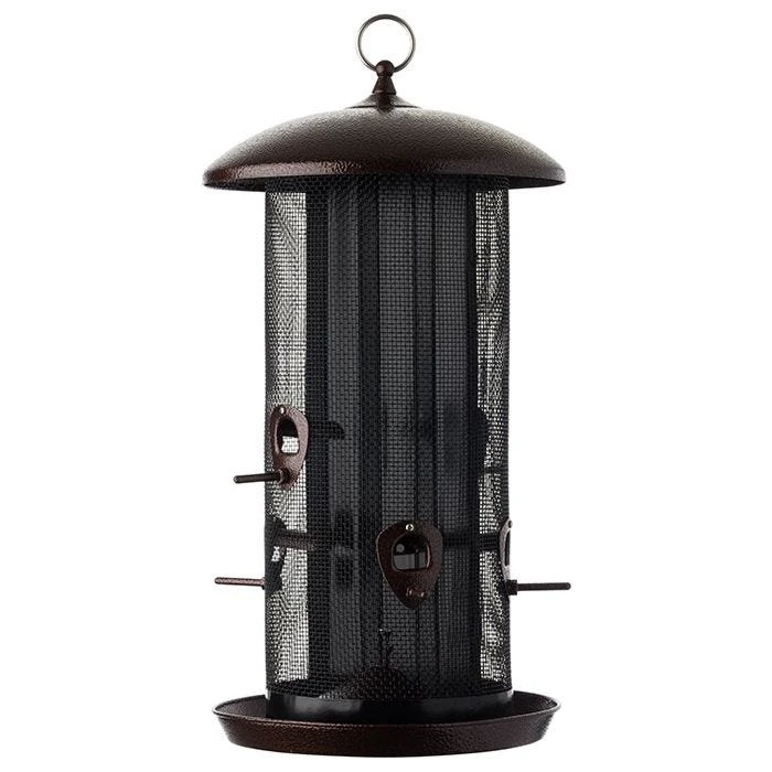 More Birds® Giant Combo Dual Compartment Sunflower/Thistle Screen Bird Feeder - 11 Lb - Image 2