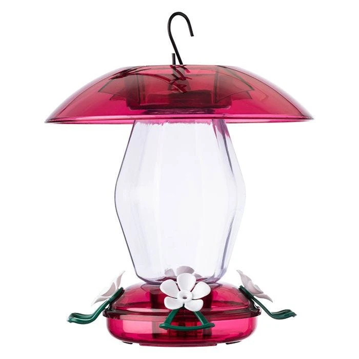 More Birds® Plastic Jubilee Hummingbird Feeder With Ant Moat - 20 Oz - Image 2