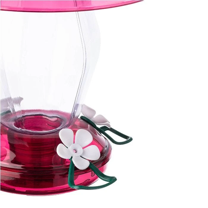 More Birds® Plastic Jubilee Hummingbird Feeder With Ant Moat - 20 Oz - Image 4