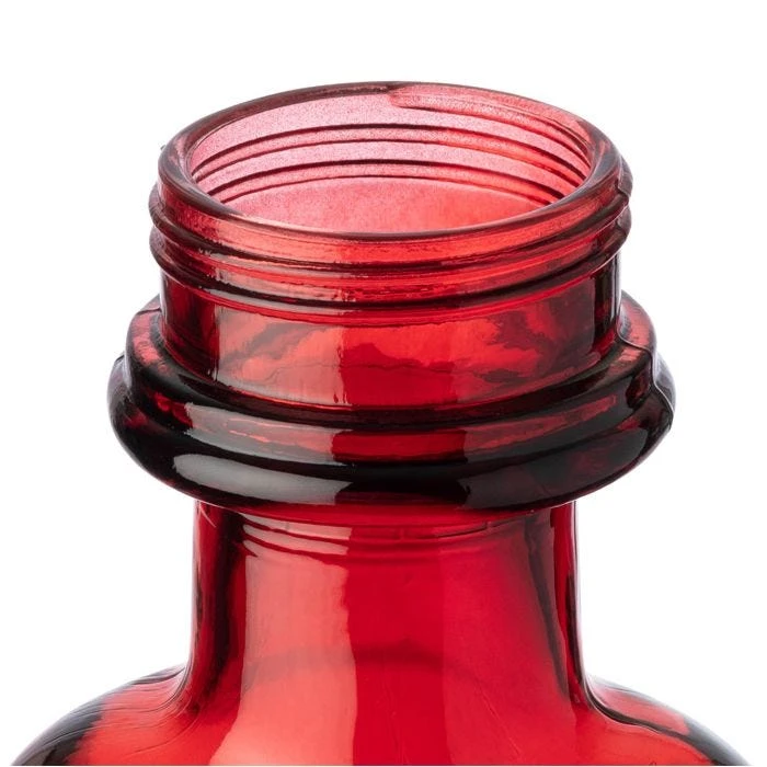 More Birds® Elixir Glass Hummingbird Feeder - 13 Oz - Red - Image 4