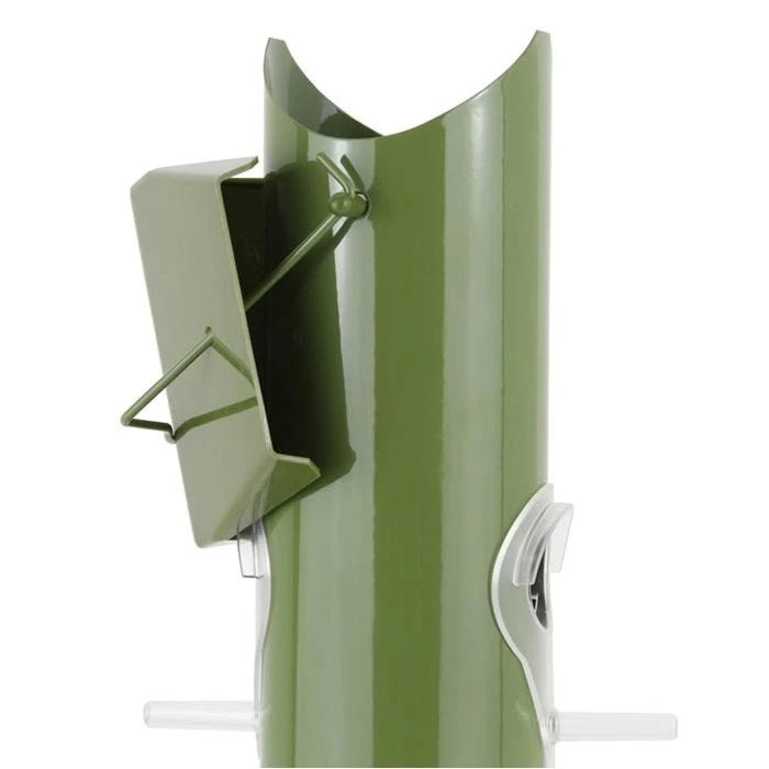 Perky-Pet® Green Metal Tube Wild Bird Feeder - Image 14
