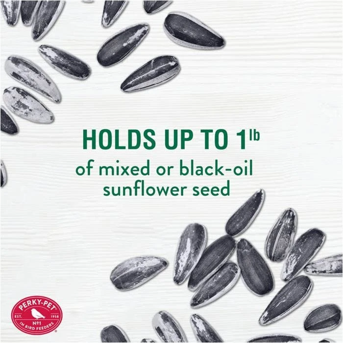 Perky-Pet® Green Metal Tube Wild Bird Feeder - Image 7