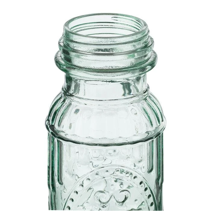 More Birds® Vintage Glass Hummingbird Feeder - 20 Oz - Green - Image 4