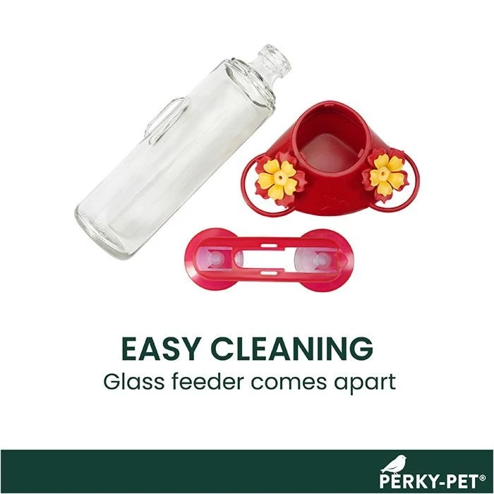 Perky-PetĀ® Window-Mounted Glass Hummingbird Feeder - Image 6