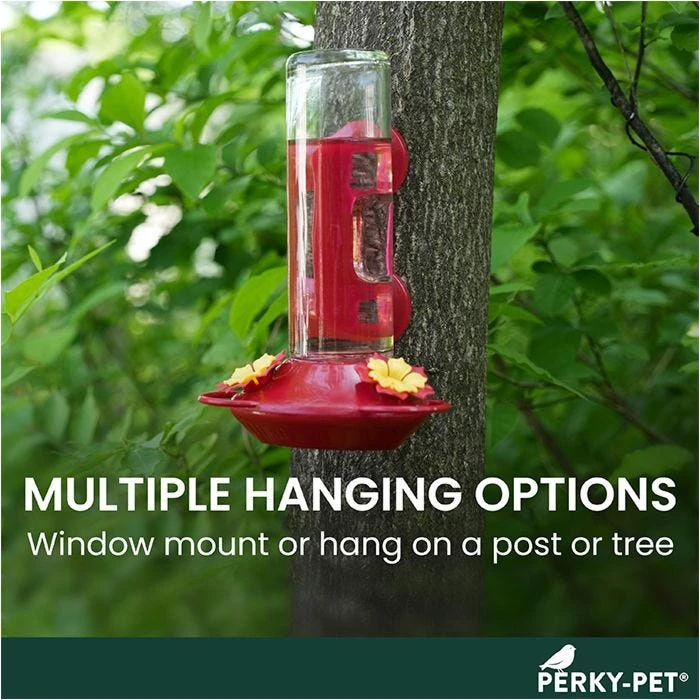 Perky-PetĀ® Window-Mounted Glass Hummingbird Feeder - Image 7