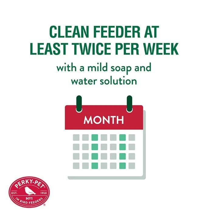 Perky-Pet® Adjustable Perch Glass Hummingbird Feeder - Image 7