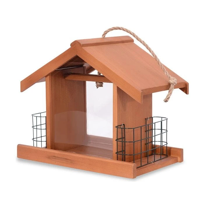 Perky-Pet® Deluxe Chalet Cedar Feeder - Image 4
