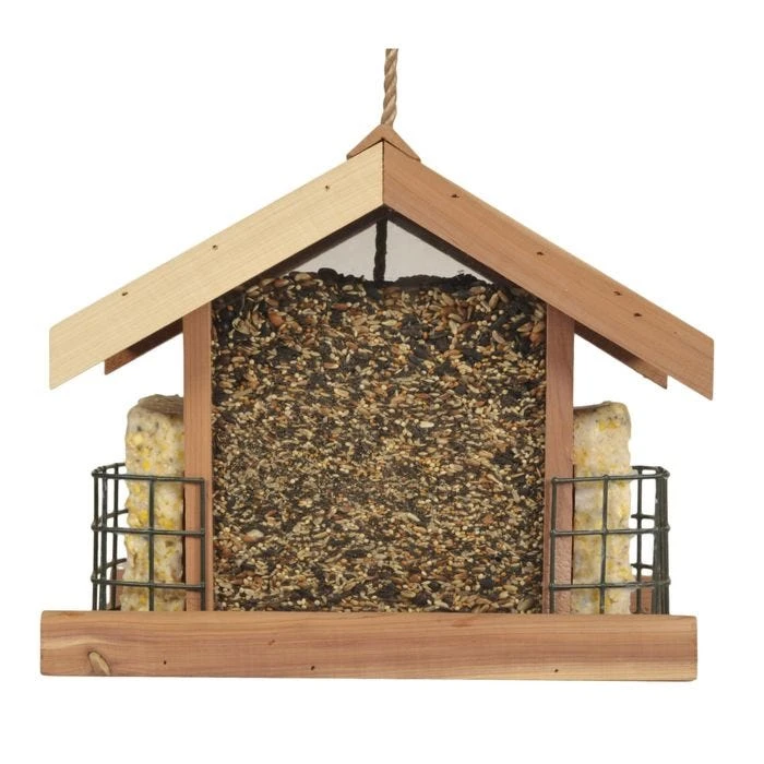 Perky-Pet® Deluxe Chalet Cedar Feeder - Image 3