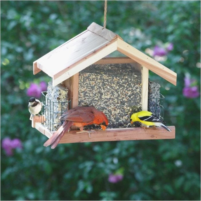Perky-Pet® Deluxe Chalet Cedar Feeder