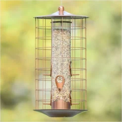 Perky-Pet® The Preserve Copper Finish Bird Feeder With Flexports® - 3 Lb