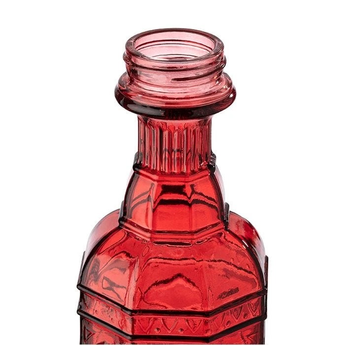 More Birds® Jewel Glass Hummingbird Feeder, Red - 20 Oz - Image 4