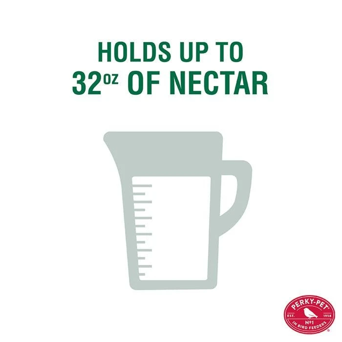 Perky-Pet® Red Mason Jar Hummingbird Feeder - Image 8