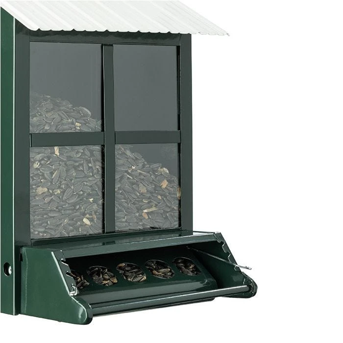 Squirrel-X X9 Squirrel-Resistant Bird Feeder With Spring-Loaded Perch - 6 Lb - Image 4