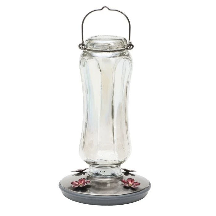 Perky-Pet® Starglow Vintage Glass Hummingbird Feeder - Image 2