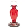 Perky-Pet® Daisy Vase Vintage Glass Hummingbird Feeder