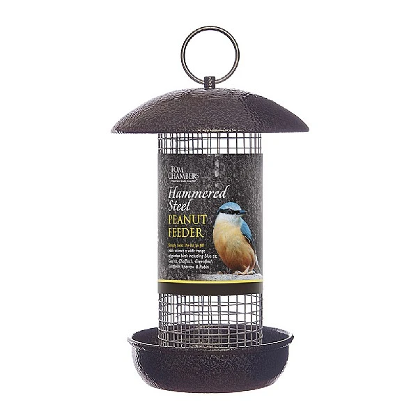 Tom Chambers Hammered Steel Peanut Feeder
