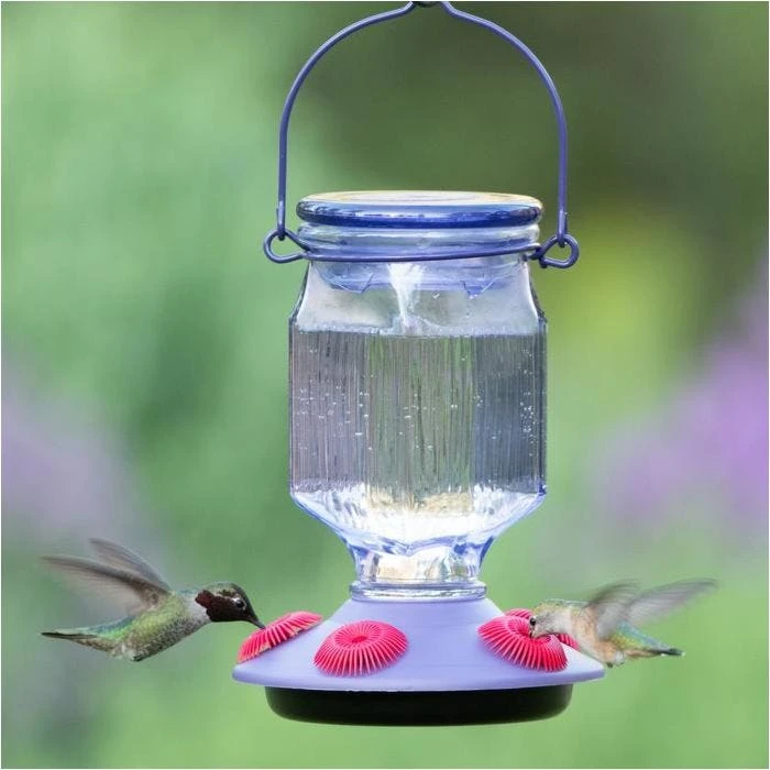 Perky-PetĀ® Lavender Field Top Fill Hummingbird Feeder
