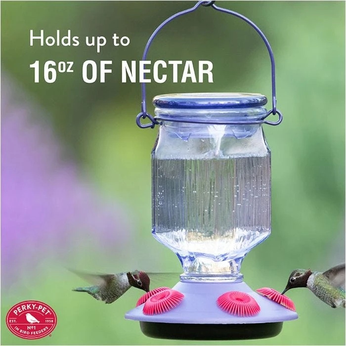 Perky-PetĀ® Lavender Field Top Fill Hummingbird Feeder - Image 12