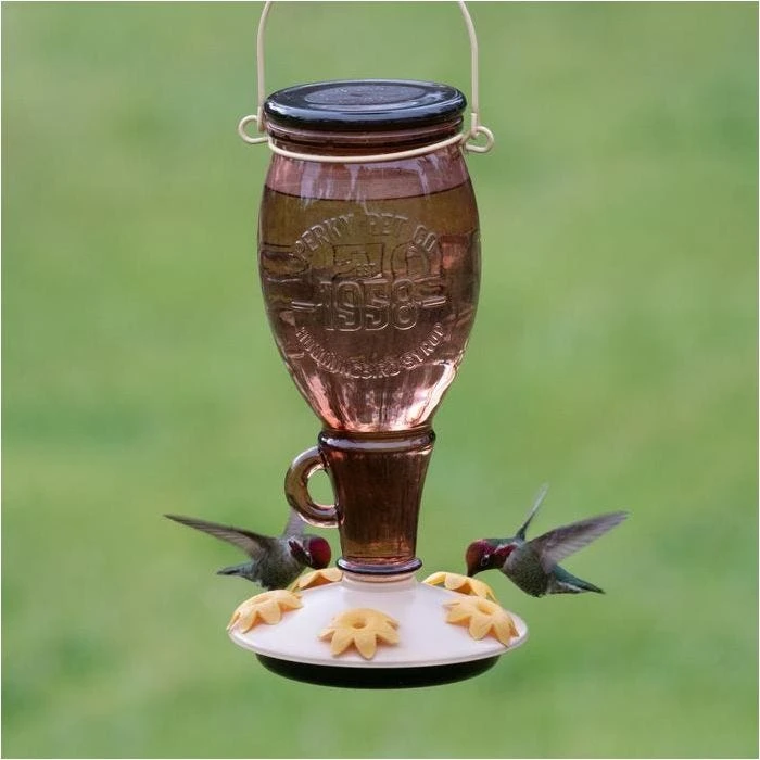Perky-PetĀ® Sugar Maple Top-Fill Glass Hummingbird Feeder - Image 11
