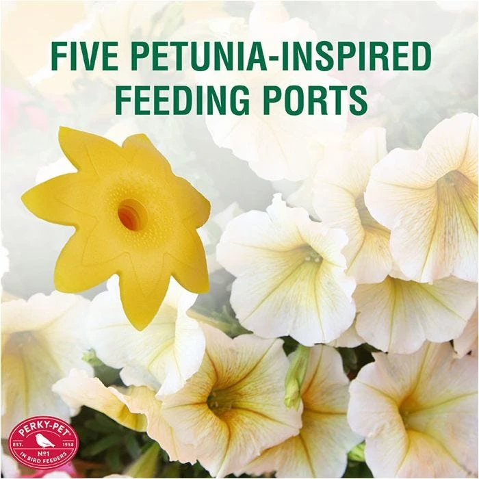 Perky-PetĀ® Sugar Maple Top-Fill Glass Hummingbird Feeder - Image 4