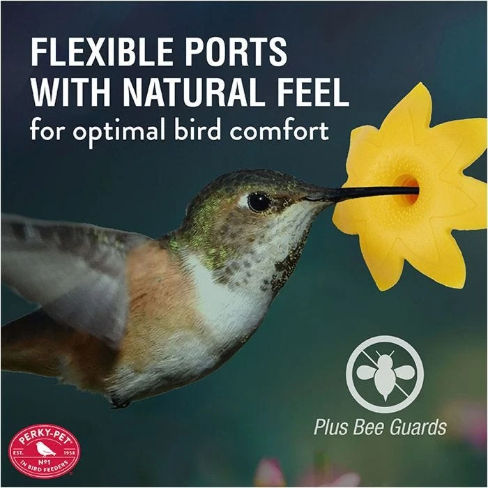 Perky-PetĀ® Sugar Maple Top-Fill Glass Hummingbird Feeder - Image 5