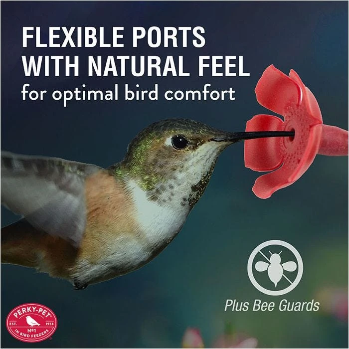 Perky-Pet® Prohibition Top-Fill Glass Hummingbird Feeder - Image 5