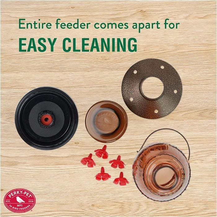 Perky-Pet® Prohibition Top-Fill Glass Hummingbird Feeder - Image 7