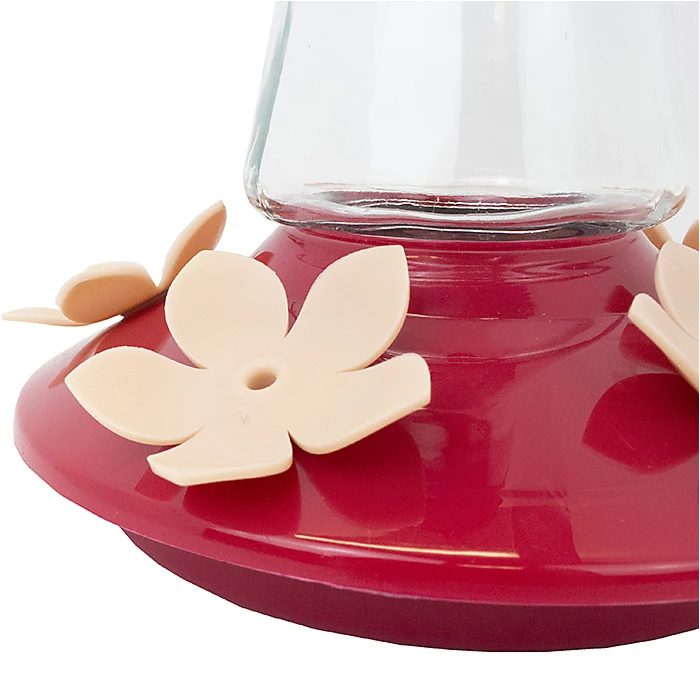 Perky-Pet® Top-Fill Pinch-Waist Glass Hummingbird Feeder - 12 Oz Nectar Capacity - Image 14