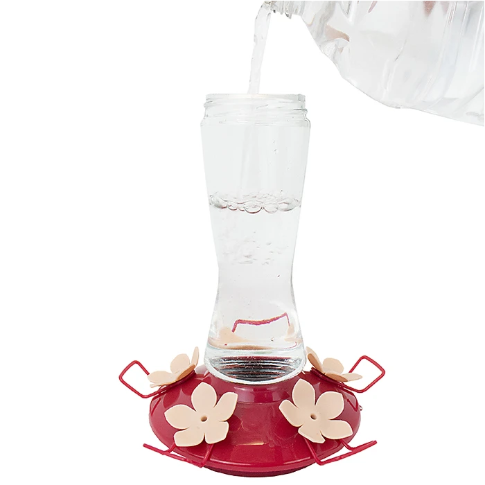 Perky-Pet® Top-Fill Pinch-Waist Glass Hummingbird Feeder - 12 Oz Nectar Capacity - Image 15