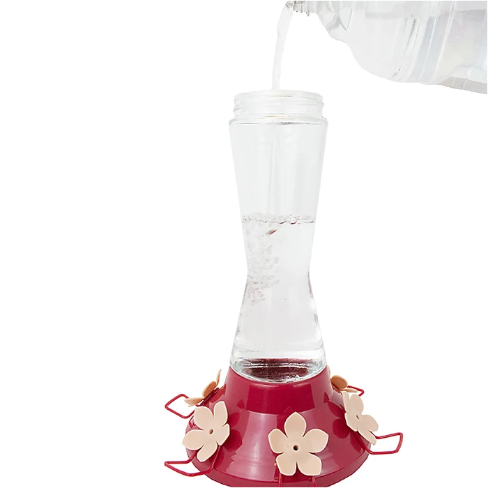 Perky-PetĀ® Top-Fill Favored Pinch-Waist Glass Hummingbird Feeder - 20 Oz Nectar Capacity - Image 15
