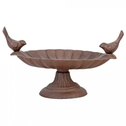 Fallen Fruits Bird Bath With 2 Birds
